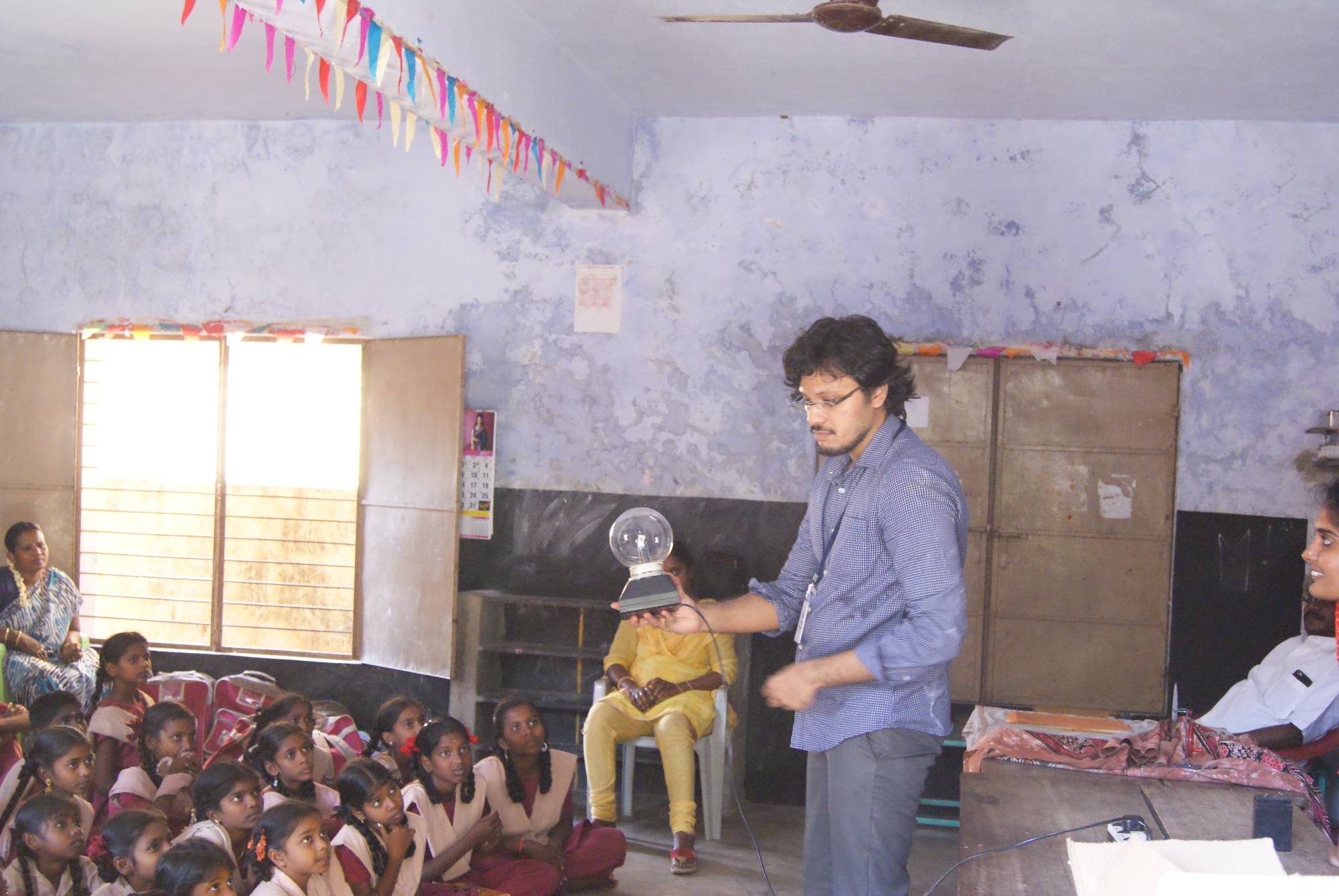 Young-Scientist rural science program — science education for underprivileged children