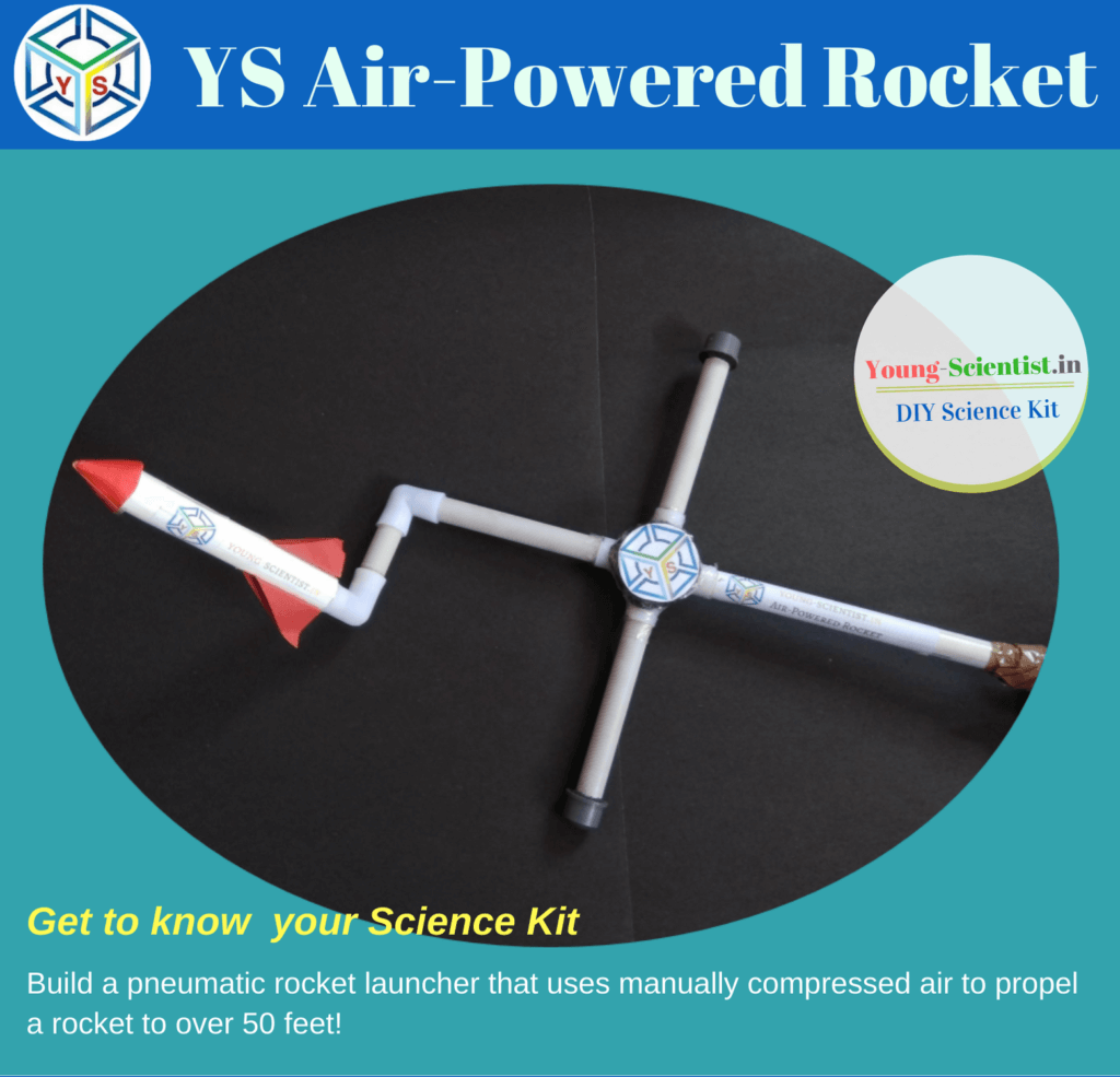 YS Air Powered Rocket science kit box — Young-Scientist.in