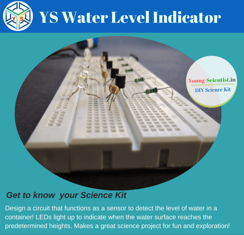 YS Water Level Indicator kit — sensor circuit for children