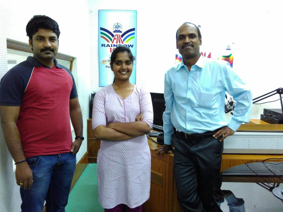 Young-Scientist team on Rainbow FM radio interview