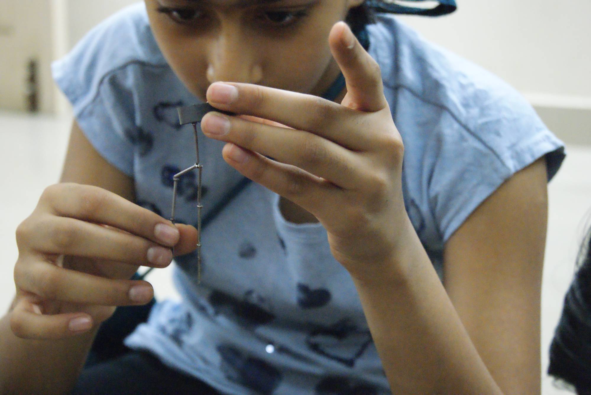 Young-Scientist science club session — children doing hands-on experiments